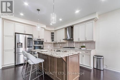 1448 Sycamore Gardens, Milton (Cobban), ON - Indoor Photo Showing Kitchen With Stainless Steel Kitchen With Upgraded Kitchen