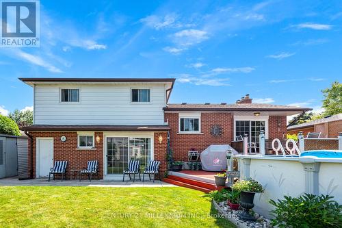 35 Greystone Crescent, Brampton (Brampton South), ON - Outdoor With Above Ground Pool With Deck Patio Veranda With Exterior