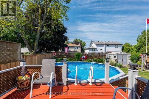 35 Greystone Crescent, Brampton (Brampton South), ON - Outdoor With Above Ground Pool