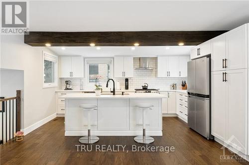 2114 Balharrie Avenue, Ottawa, ON - Indoor Photo Showing Kitchen With Stainless Steel Kitchen With Upgraded Kitchen