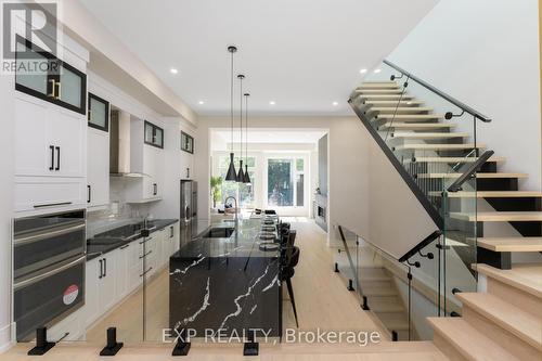 39A Evans Avenue, Toronto (Mimico), ON - Indoor Photo Showing Kitchen With Upgraded Kitchen