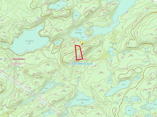 Drawing (sketch) - 28 Ch. Des Domaines, Wentworth, QC 