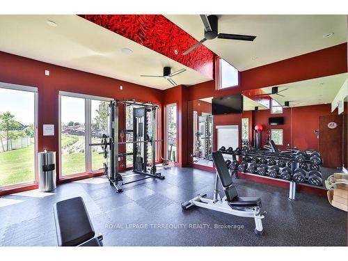 607-4 Spice Way, Barrie, ON - Indoor Photo Showing Gym Room