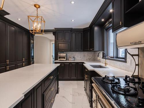 Kitchen - 995 Rue Principale, Saint-Sauveur, QC - Indoor Photo Showing Kitchen With Upgraded Kitchen