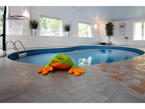 Pool - 995 Rue Principale, Saint-Sauveur, QC - Indoor Photo Showing Other Room With In Ground Pool