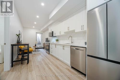 2A Holmstead Avenue, Toronto (O'Connor-Parkview), ON - Indoor Photo Showing Kitchen With Stainless Steel Kitchen