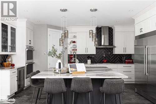 450 Fowlers Road, Huntsville, ON - Indoor Photo Showing Kitchen With Upgraded Kitchen