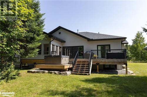 450 Fowlers Road, Huntsville, ON - Outdoor With Deck Patio Veranda