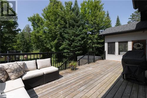 450 Fowlers Road, Huntsville, ON - Outdoor With Deck Patio Veranda With Exterior