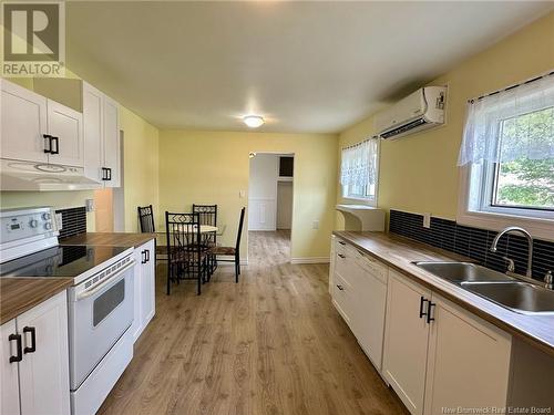 46 Post Street, Plaster Rock, NB - Indoor Photo Showing Kitchen With Double Sink