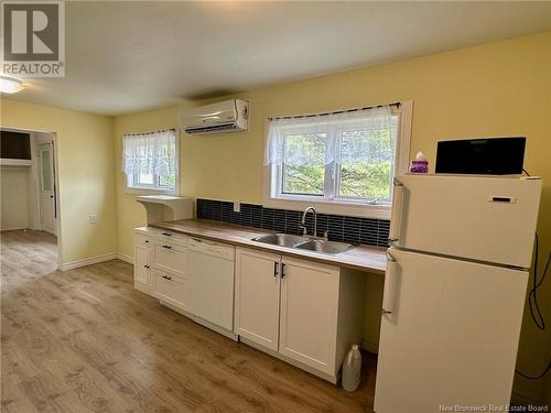 46 Post Street, Plaster Rock, NB - Indoor Photo Showing Kitchen With Double Sink