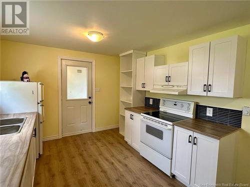 46 Post Street, Plaster Rock, NB - Indoor Photo Showing Kitchen With Double Sink