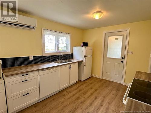 46 Post Street, Plaster Rock, NB - Indoor Photo Showing Kitchen With Double Sink