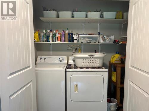 21 First Street, Plaster Rock, NB - Indoor Photo Showing Laundry Room