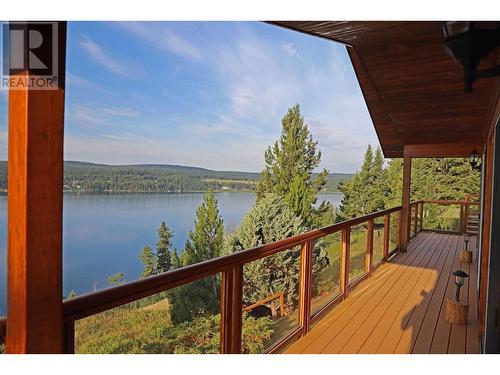 6328 North Shore Drive, 100 Mile House, BC - Outdoor With Body Of Water With View With Exterior