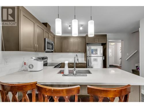 303 6798 Westgate Avenue, Prince George, BC - Indoor Photo Showing Kitchen With Double Sink With Upgraded Kitchen