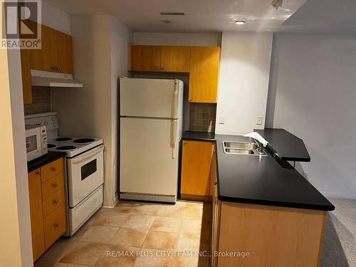 Th42 - 11 Niagara Street, Toronto (Waterfront Communities), ON - Indoor Photo Showing Kitchen With Double Sink