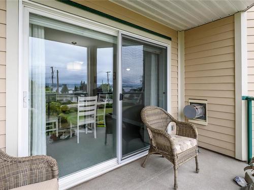 6-1876 Comox Ave, Comox, BC - Outdoor With Deck Patio Veranda With Exterior