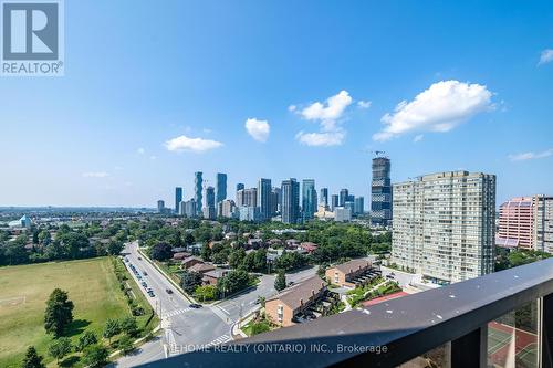 1709 - 36 Elm Drive W, Mississauga (Fairview), ON - Outdoor With View