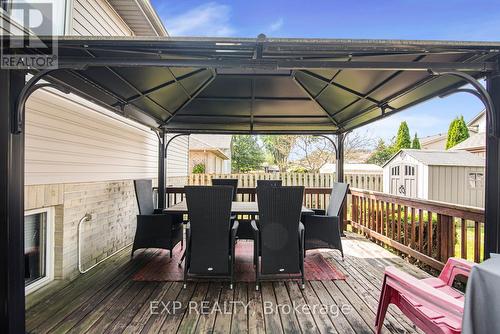 360 White Sands Drive, London, ON - Outdoor With Deck Patio Veranda With Exterior