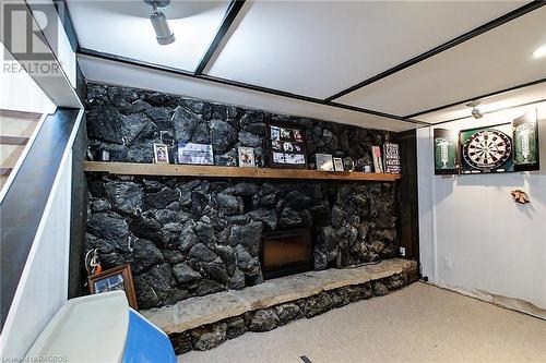 470 7Th Street, Hanover, ON - Indoor Photo Showing Other Room With Fireplace