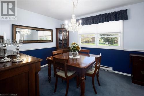 495 4Th Street A W, Owen Sound, ON - Indoor Photo Showing Dining Room