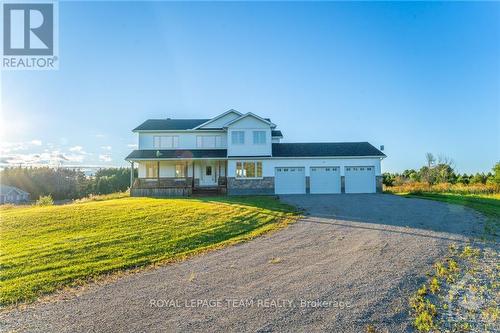 1124 Perth Road, Beckwith, ON - Outdoor With Deck Patio Veranda With Facade