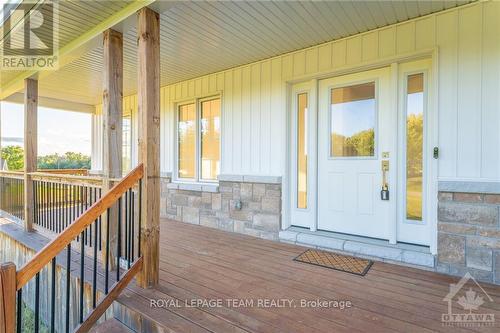 1124 Perth Road, Beckwith, ON - Outdoor With Deck Patio Veranda With Exterior