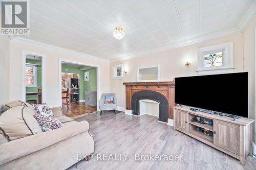 490 Caledonia Road, Toronto (Caledonia-Fairbank), ON - Indoor Photo Showing Living Room With Fireplace