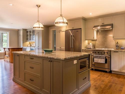 Kitchen - 7 Rue Eldridge, Brome, QC - Indoor Photo Showing Kitchen With Upgraded Kitchen