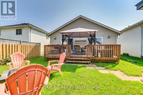 37 Peach Street E, Tillsonburg, ON - Outdoor With Deck Patio Veranda With Exterior