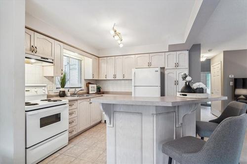 1261 Stephenson Drive, Burlington, ON - Indoor Photo Showing Kitchen With Double Sink