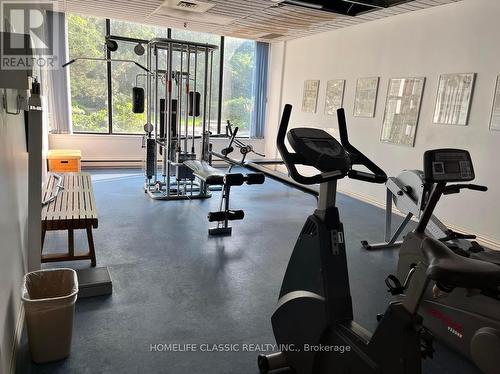 1509 - 150 Alton Towers Circle E, Toronto (Milliken), ON - Indoor Photo Showing Gym Room