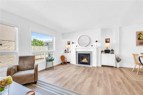 2050 Upper Middle Road|Unit #10, Burlington, ON - Indoor Photo Showing Living Room With Fireplace