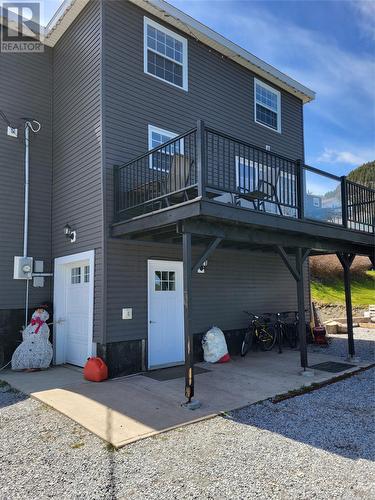 5 Porters Lane, Corner Brook, NL - Outdoor With Deck Patio Veranda With Exterior