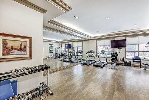 100 Burloak Drive|Unit #2405, Burlington, ON - Indoor Photo Showing Gym Room