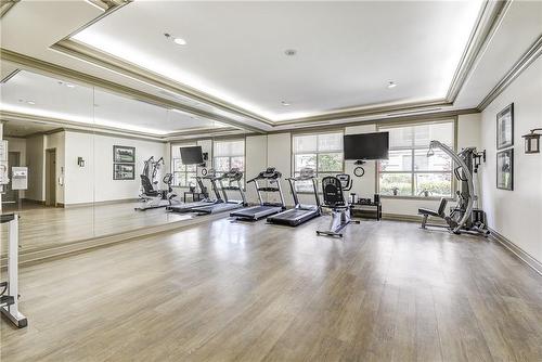 100 Burloak Drive|Unit #2405, Burlington, ON - Indoor Photo Showing Gym Room