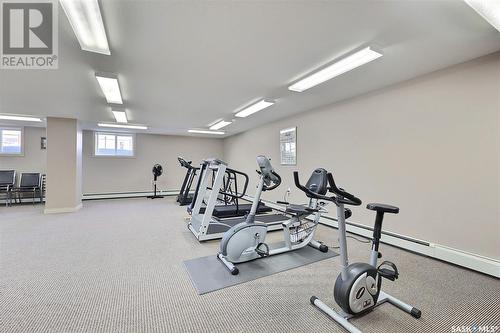 305 3750 Haughton Road E, Regina, SK - Indoor Photo Showing Gym Room