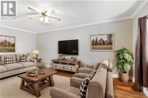 Virtually Staged - 77 North Augusta Road, Brockville, ON - Indoor Photo Showing Living Room