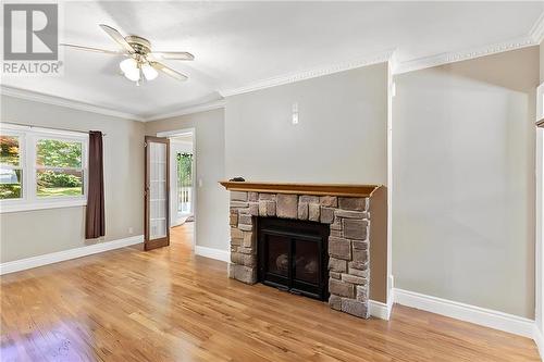 77 North Augusta Road, Brockville, ON - Indoor Photo Showing Living Room With Fireplace