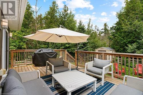 619 Pike Bay Road, Northern Bruce Peninsula, ON - Outdoor With Deck Patio Veranda With Exterior