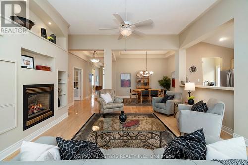 70 Arnie'S Chance, Whitchurch-Stouffville (Ballantrae), ON - Indoor Photo Showing Living Room With Fireplace