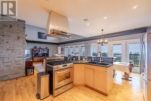 143 Summit Drive, Paradise, NL - Indoor Photo Showing Kitchen With Double Sink