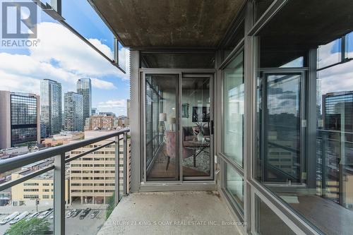 1802 - 22 Wellesley Street E, Toronto (Church-Yonge Corridor), ON - Outdoor With Balcony With Exterior