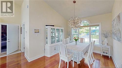 493 Gondola Point Road, Quispamsis, NB - Indoor Photo Showing Dining Room