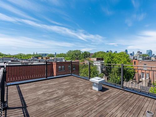 Patio - 587 Rue Bourgeoys, Montréal (Le Sud-Ouest), QC - Outdoor With View