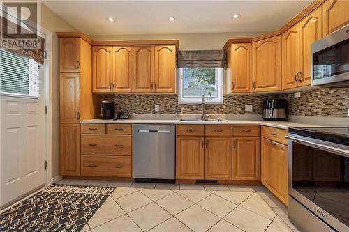 245 Whitepine Road, Riverview, NB - Indoor Photo Showing Kitchen With Double Sink