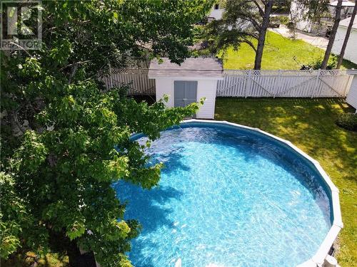 245 Whitepine Road, Riverview, NB - Outdoor With Above Ground Pool With Backyard