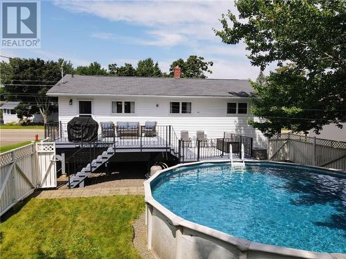 245 Whitepine Road, Riverview, NB - Outdoor With Above Ground Pool