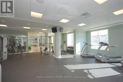 1745 - 35 Viking Lane, Toronto (Islington-City Centre West), ON - Indoor Photo Showing Gym Room